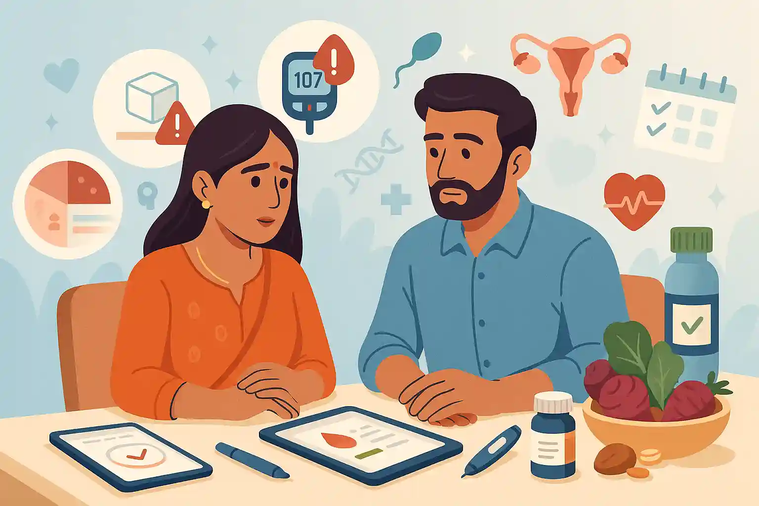 Diabetes and Fertility: What Indian Couples Need to Know Before Conceiving
